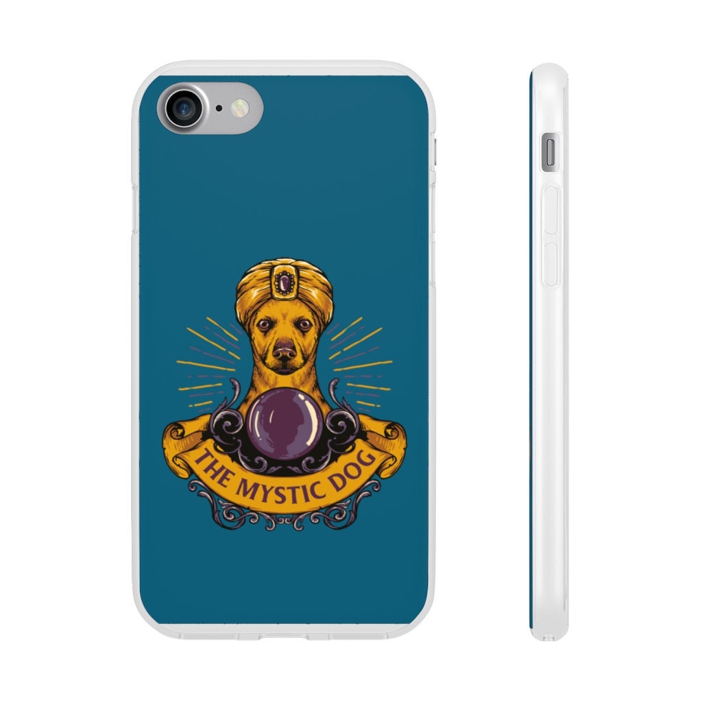 Contemporary Tarot Flexi Phone Case of The Mystic Dog Logo