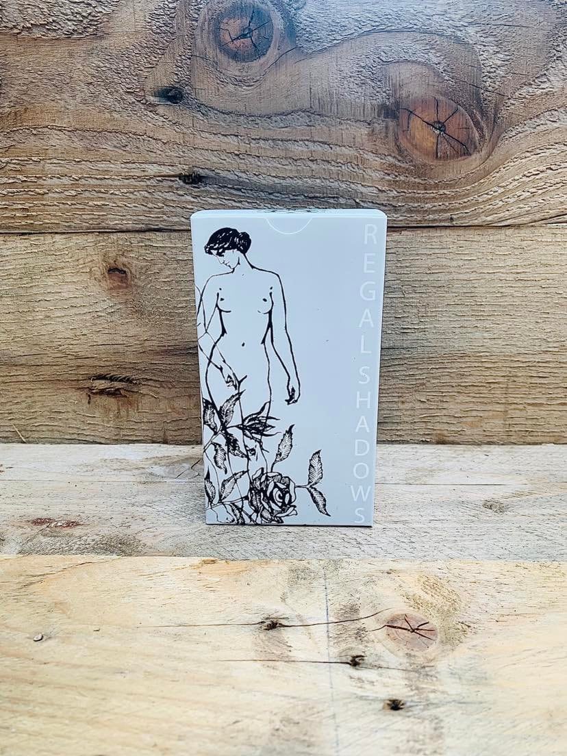 Regal Shadow Tarot Deck. Oracle Divination Tool, Unique Indie Occult Cards Beginner Rider Waite Tarot With Guidebook. Vintage Historical Art