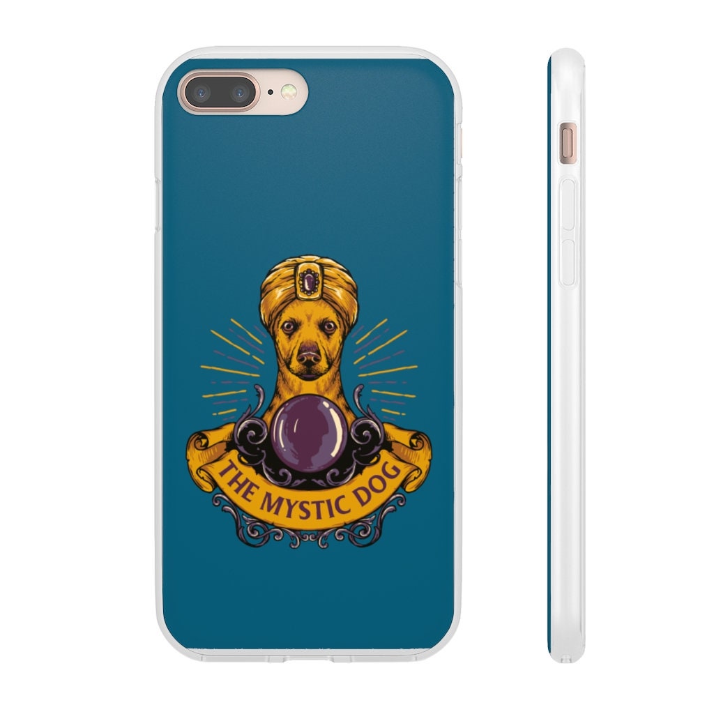 Contemporary Tarot Flexi Phone Case of The Mystic Dog Logo
