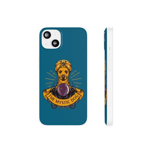 Contemporary Tarot Flexi Phone Case of The Mystic Dog Logo