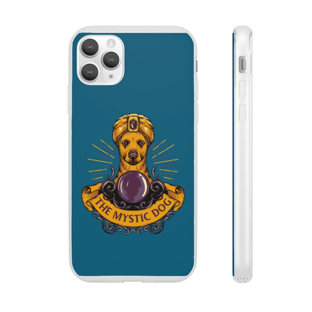 Contemporary Tarot Flexi Phone Case of The Mystic Dog Logo
