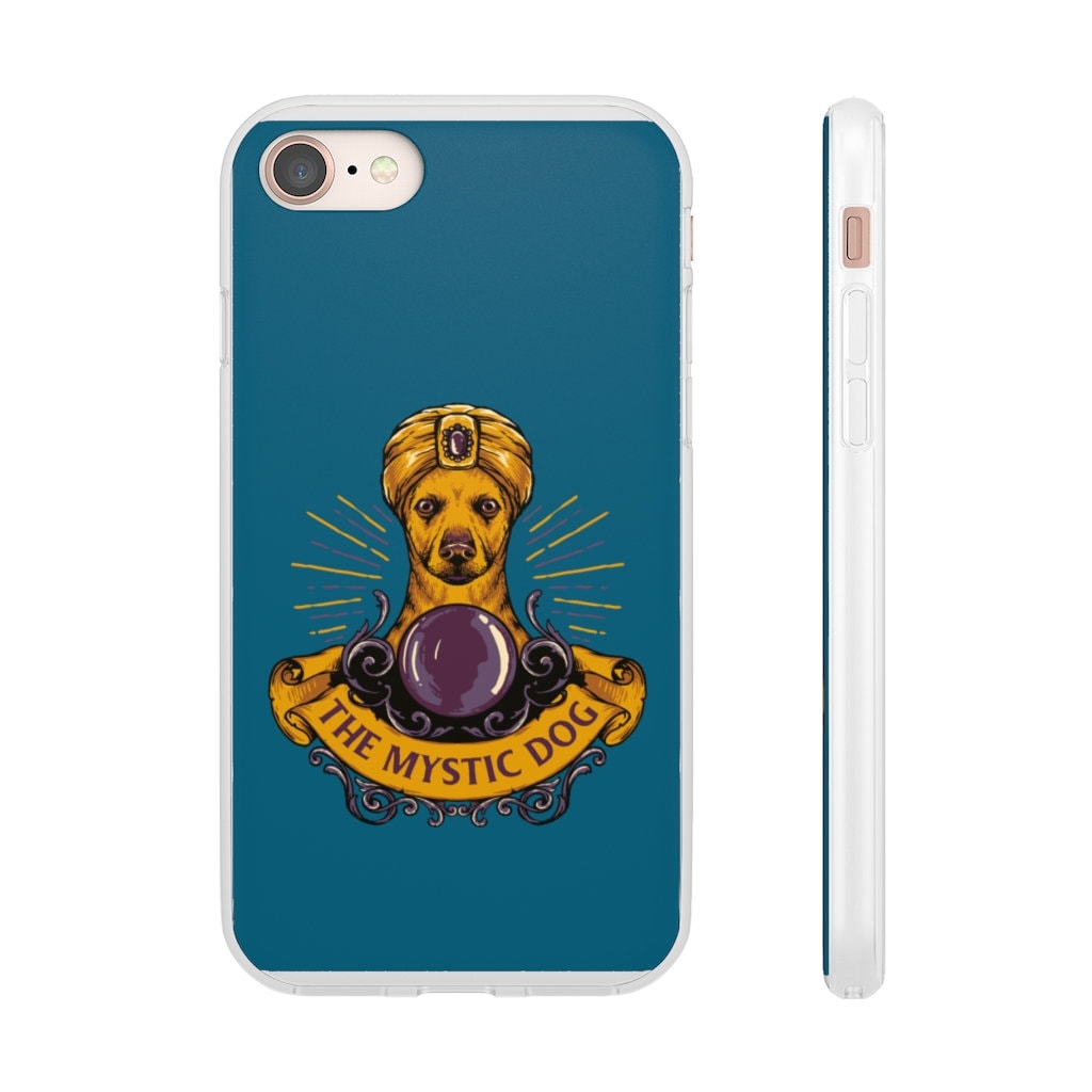 Contemporary Tarot Flexi Phone Case of The Mystic Dog Logo
